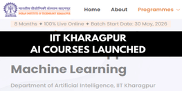 IIT Kharagpur Launches Online AI ML Certificate Courses
